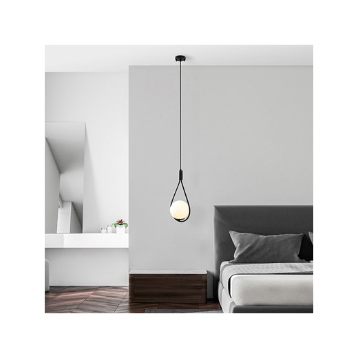 ABERTO DESIGN Lampa wisząca "Gharib " w kolorze czarnym - 136 x 20 cm Aberto Design onesize promocyjna cena Limango Polska