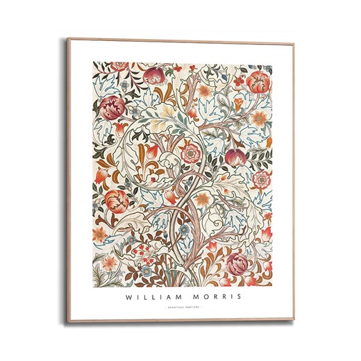 Orangewallz Druk artystyczny &quot;William Morris - Acanthus&quot; w ramce - 40 x 50 cm ze sklepu Limango Polska w kategorii Obrazy - zdjęcie 174172790