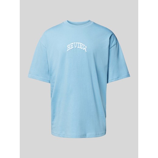 T-shirt z wyhaftowanym logo ze sklepu Peek&Cloppenburg  w kategorii T-shirty męskie - zdjęcie 174174434