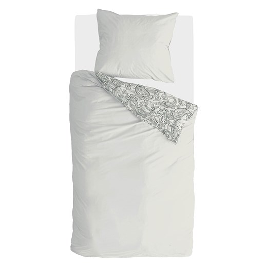 Walra Komplet pościeli "Perfect Paisley" w kolorze biało-szarym ze sklepu Limango Polska w kategorii Pościele - zdjęcie 174175042