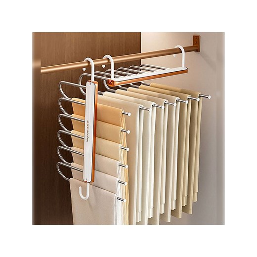 Joybos Wieszak w kolorze srebrnym na spodnie  - 32,5 cm Joybos onesize promocyjna cena Limango Polska