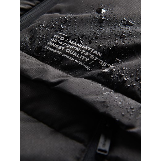 Reserved - Kamizelka z kapturem - czarny Reserved 134/140 (8-9 lat) Reserved