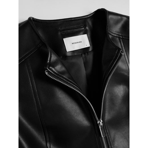 Kurtka damska Reserved skórzana 