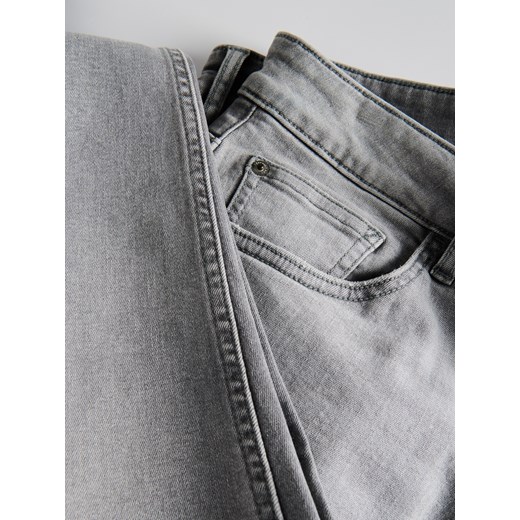 Reserved - Jeansy slim fit - jasnoszary ze sklepu Reserved w kategorii Jeansy męskie - zdjęcie 174179484