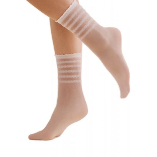 Gabriella 1200 Lora bianco uni skarpetki damskie Gabriella one size Ekskluzywna.pl