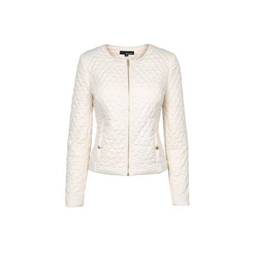 White Quilted Zip Up Jacket tally-weijl  kurtki
