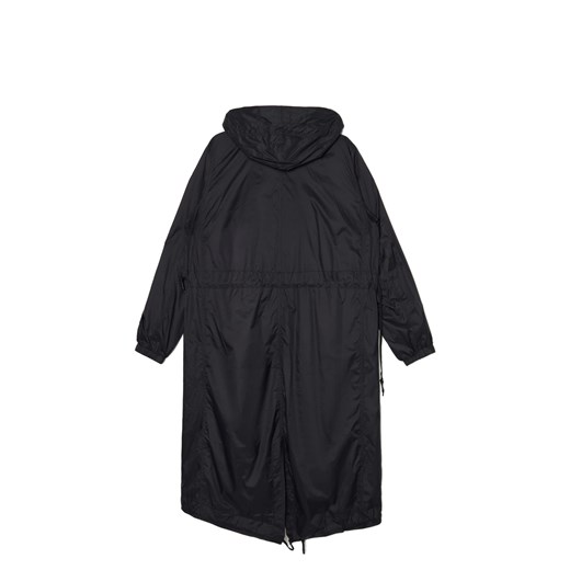 Cropp - Czarna parka z kapturem - czarny Cropp S Cropp