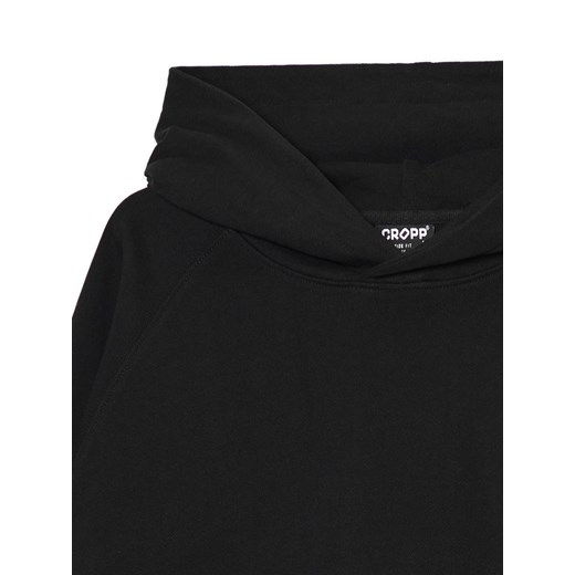 Cropp - Czarna bluza oversize z kapturem - czarny Cropp M Cropp