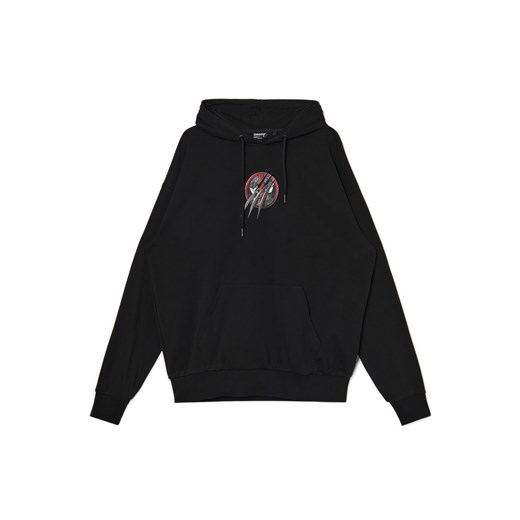 Cropp - Bluza hoodie Deadpool - czarny ze sklepu Cropp w kategorii Bluzy męskie - zdjęcie 174288843