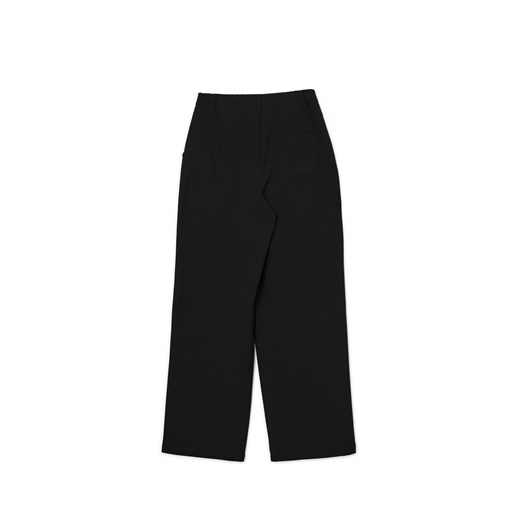 Cropp - Czarne spodnie w paski - czarny Cropp 40 Cropp