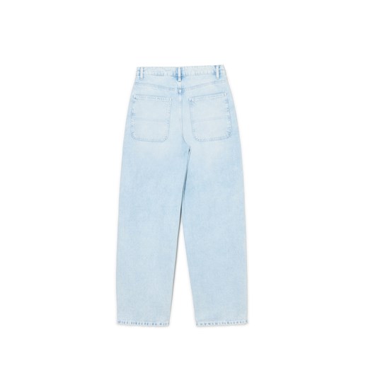 Cropp - Jasne jeansy skater - błękitny Cropp 36 Cropp