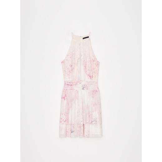 Mohito - Sukienka mini - pastelowy różowy Mohito XXS okazyjna cena Mohito