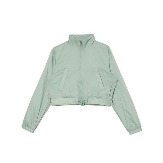 Cropp - Zielona kurtka bomber - zielony Cropp XS Cropp