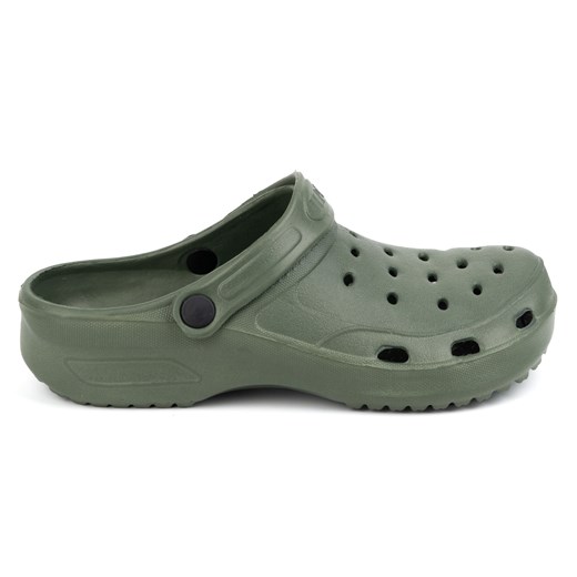 KLAPKI  buty LEKKIE chodaki khaki zielone ze sklepu butyolivier w kategorii Klapki damskie - zdjęcie 174294182