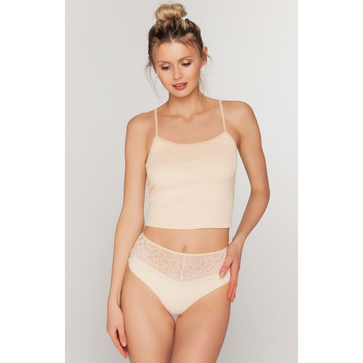 Figi damskie z koronką 158, Kolor beżowy, Rozmiar XL, Babell ze sklepu Intymna w kategorii Majtki damskie - zdjęcie 174296483