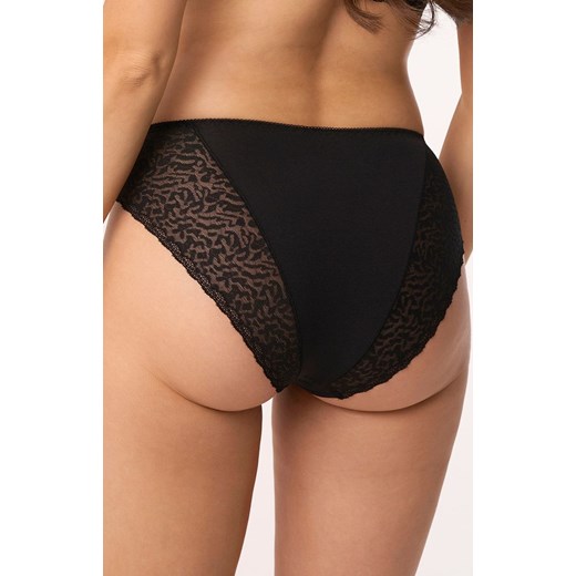 Figi damskie czarne 200, Kolor czarny, Rozmiar S, Babell ze sklepu Intymna w kategorii Majtki damskie - zdjęcie 174296571