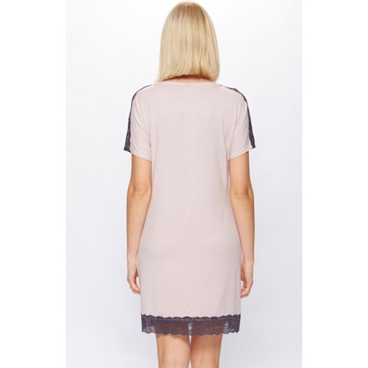 Koszula nocna damska 62/2-4/113/A103, Kolor róż pudrowy, Rozmiar M, Miss Fabio ze sklepu Intymna w kategorii Koszule nocne - zdjęcie 174303943