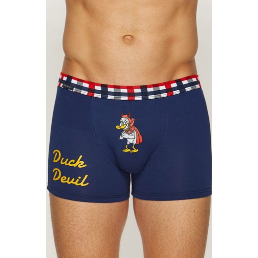 17/1-19/e228 bokserki męskie long, Kolor niebieski-kratka, Rozmiar M, Fabio Undercare ze sklepu Intymna w kategorii Majtki męskie - zdjęcie 174304113
