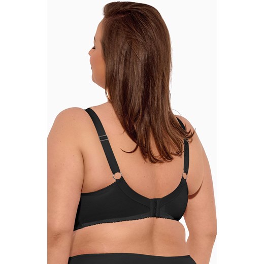 Gaia czarny biustonosz półusztywniany semi-soft Maja Maxi 1300, Kolor czarny, Rozmiar 105D, Gaia ze sklepu Intymna w kategorii Biustonosze - zdjęcie 174305193