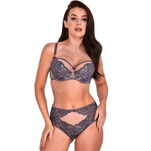 Koronkowe figi damskie Amelia 1192, Kolor fioletowy, Rozmiar L, Gaia ze sklepu Intymna w kategorii Majtki damskie - zdjęcie 174305261