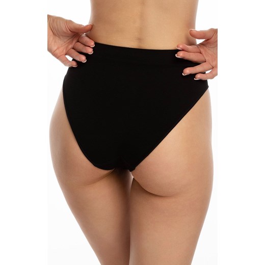 Czarne bikini figi damskie Bamboo, Kolor czarny, Rozmiar 2XL, Julimex ze sklepu Intymna w kategorii Majtki damskie - zdjęcie 174310954