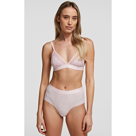 Karl Lagerfeld biustonosz soft Lace 211W2100, Kolor różowy, Rozmiar M, Karl Lagerfeld ze sklepu Intymna w kategorii Biustonosze - zdjęcie 174311423