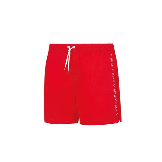 Szorty kąpielowe męskie czerwone Sport SM22 Holiday Shorts, Kolor czerwony, Rozmiar XXL, Self ze sklepu Intymna w kategorii Kąpielówki - zdjęcie 174321414