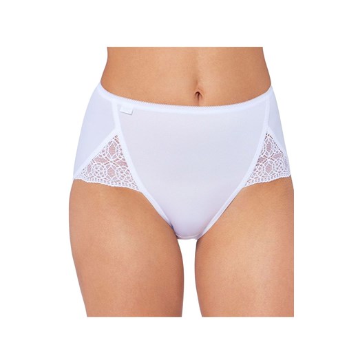 Sloggi 2-pack figi damskie białe Pure Sense Luxe Maxi 10181306, Kolor biały, Rozmiar 38, Sloggi ze sklepu Intymna w kategorii Majtki damskie - zdjęcie 174322674
