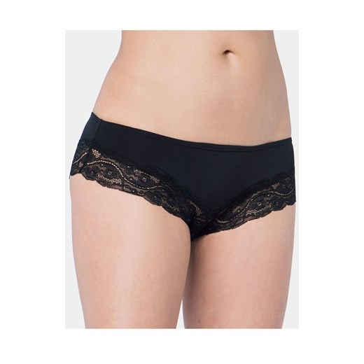 Triumph Lovely Micro Hipsterki czarne figi damskie 10182555, Kolor czarny, Rozmiar S, Triumph ze sklepu Intymna w kategorii Majtki damskie - zdjęcie 174324651