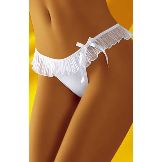 Marinera białe stringi, Kolor biały, Rozmiar L, Wol-bar ze sklepu Intymna w kategorii Majtki damskie - zdjęcie 174328212