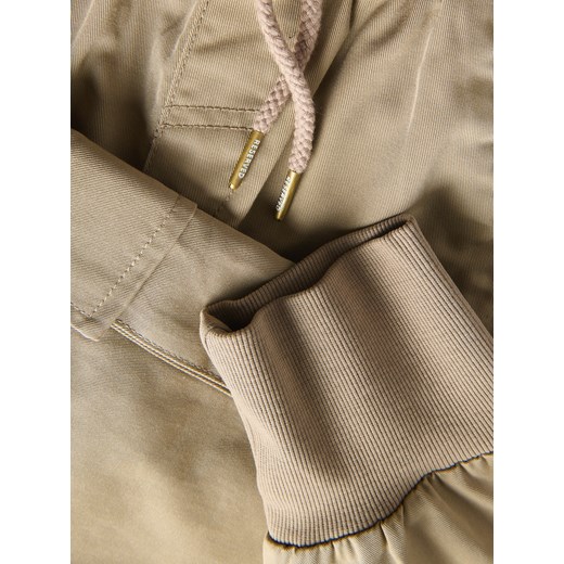 Reserved - Joggery cargo z kieszeniami - beżowy Reserved 164 (13 lat) Reserved