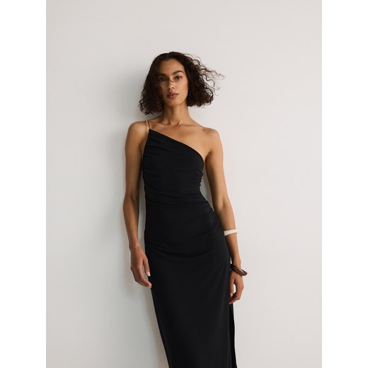 Sukienka Reserved z wiskozy midi 