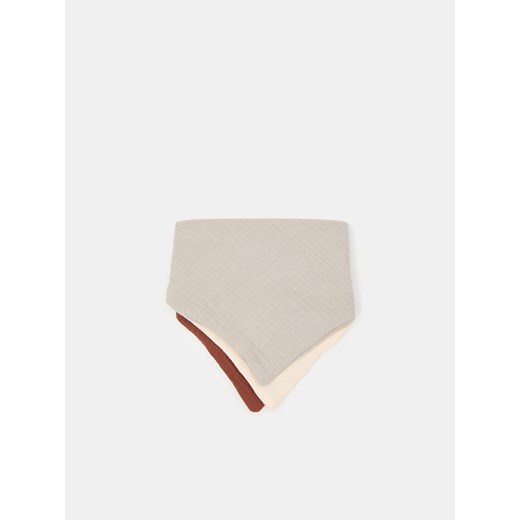 Sinsay - Śliniak 3 pack - brązowy Sinsay One Size Sinsay