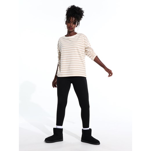 Sinsay - Bluzka z długimi rękawami - wielobarwny Sinsay XL Sinsay