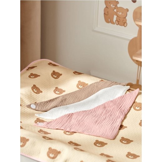 Sinsay - Śliniak 3 pack - różowy Sinsay One Size Sinsay