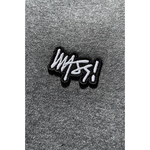 Spodnie dresowe Mass Denim Signature Patch Sweatpants szare Mass Denim L shop.massdnm.com okazyjna cena
