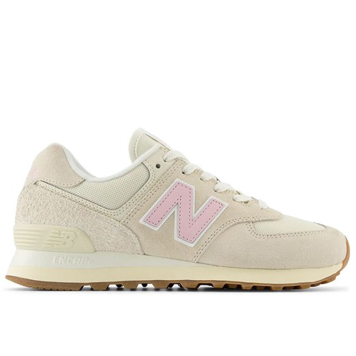 Buty New Balance WL574GU2 - beżowe ze sklepu streetstyle24.pl w kategorii Buty sportowe damskie - zdjęcie 174363400