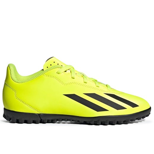 Buty adidas X Crazyfast Club TF IF0707 - żółte ze sklepu streetstyle24.pl w kategorii Buty sportowe dziecięce - zdjęcie 174363411