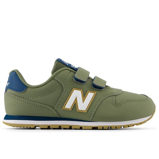 Buty New Balance PV500FDD - zielone ze sklepu streetstyle24.pl w kategorii Buty sportowe dziecięce - zdjęcie 174363414