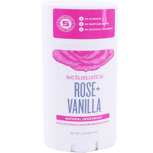 Schmidt's Rose & Vanilla Natural Deodorant Dezodorant 75G Schmidt`s mania-perfum,pl