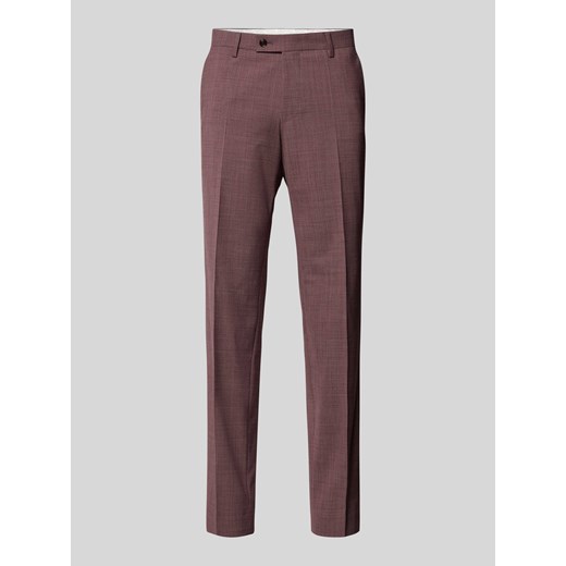 Spodnie do garnituru o kroju regular fit w kant model ‘Massa’ ze sklepu Peek&Cloppenburg  w kategorii Spodnie męskie - zdjęcie 174370692