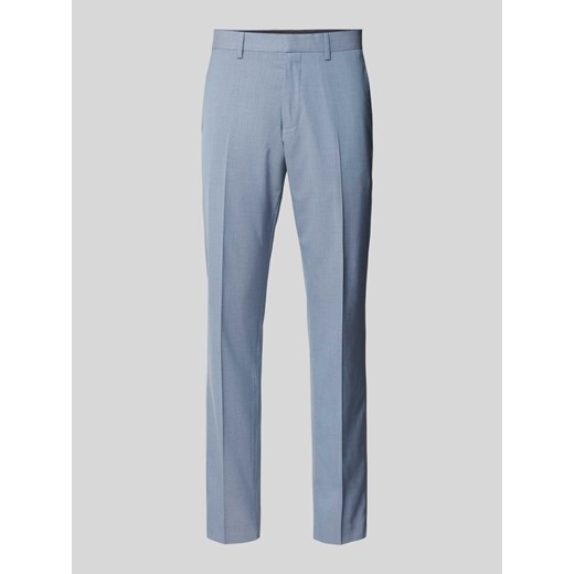 Spodnie do garnituru o kroju regular fit z dodatkiem wiskozy ze sklepu Peek&Cloppenburg  w kategorii Spodnie męskie - zdjęcie 174370703