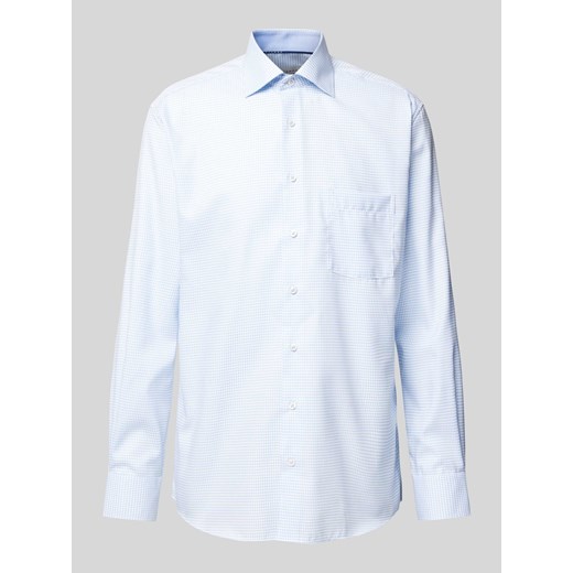 Koszula biznesowa o kroju modern fit z kieszenią na piersi ze sklepu Peek&Cloppenburg  w kategorii Koszule męskie - zdjęcie 174371194