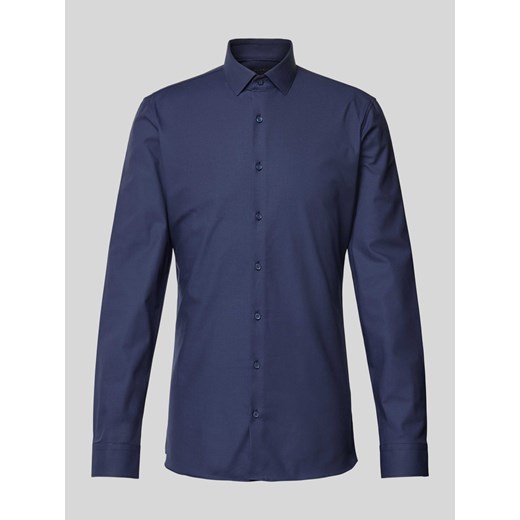 Koszula biznesowa o kroju Super Slim Fit z kołnierzykiem typu kent ze sklepu Peek&Cloppenburg  w kategorii Koszule męskie - zdjęcie 174371243