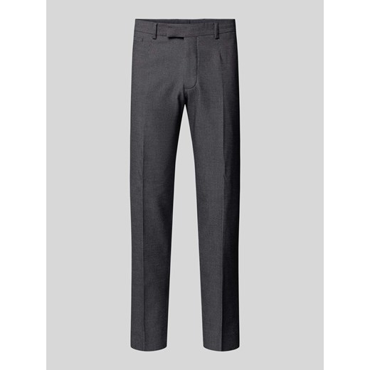 Spodnie do garnituru o kroju slim fit w kant model ‘Kynd’ ze sklepu Peek&Cloppenburg  w kategorii Spodnie męskie - zdjęcie 174371930