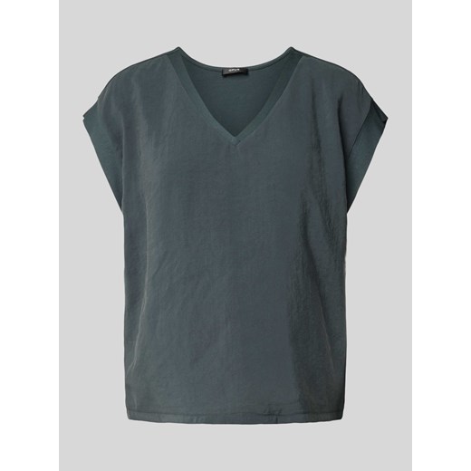 T-shirt z dekoltem w serek model ‘Saduna’ ze sklepu Peek&Cloppenburg  w kategorii Bluzki damskie - zdjęcie 174372033