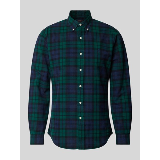 Koszule casualowe o kroju custom fit z kołnierzykiem typu button down ze sklepu Peek&Cloppenburg  w kategorii Koszule męskie - zdjęcie 174372270