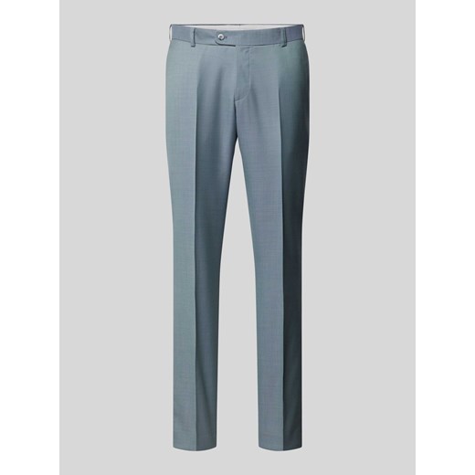 Spodnie do garnituru o kroju regular fit z kantami ze sklepu Peek&Cloppenburg  w kategorii Spodnie męskie - zdjęcie 174372584