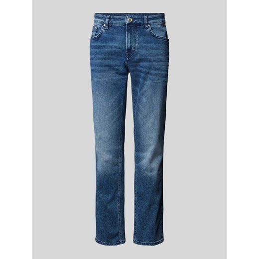 Jeansy o kroju modern fit z 5 kieszeniami model ‘Mitch’ ze sklepu Peek&Cloppenburg  w kategorii Jeansy męskie - zdjęcie 174372744