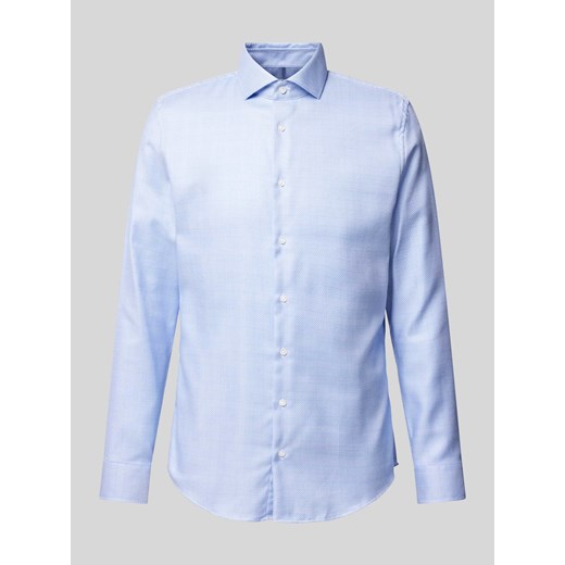 Koszula o kroju slim fit z kołnierzykiem typu kent ze sklepu Peek&Cloppenburg  w kategorii Koszule męskie - zdjęcie 174372873